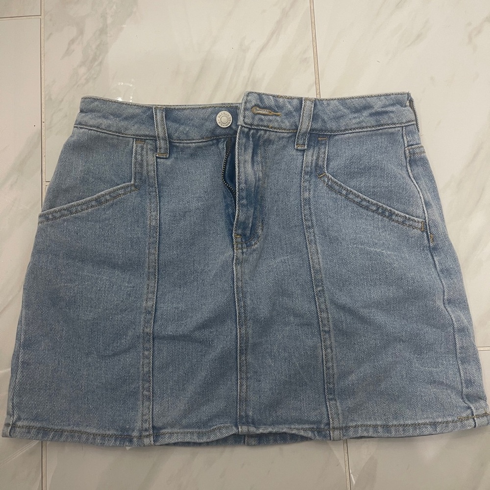 pacsun denim skirt
